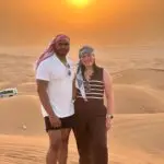 Desert Safari Dubai 233 Desert Safari with Wife